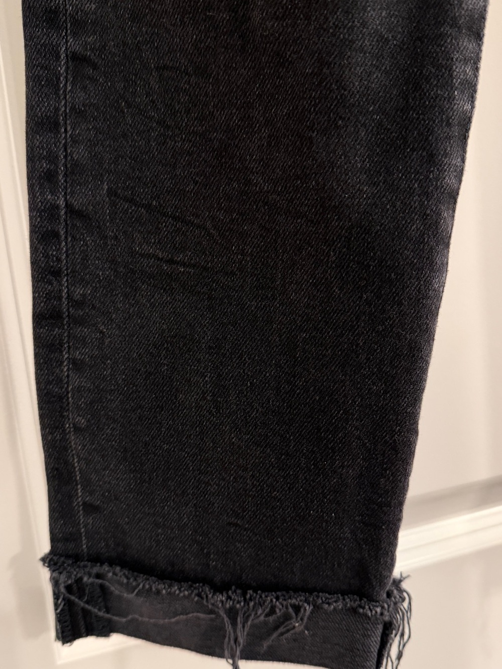 Pilcro The Cigarette High-Rise Black Denim Jeans - Picture 3 of 5